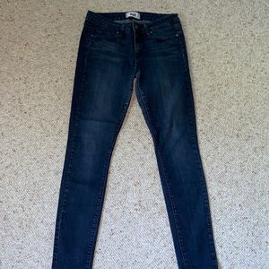 PAIGE Denim Dark Wash Skinny Jeans